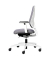 Dauphin Bürostuhl speed-o comfort, SP 7639_SLP1 Stoff grau, Gestell weiß