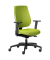 Dauphin Bürostuhl speed-o comfort, SP 7639_SLP4 Stoff grün, Gestell schwarz