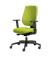 Dauphin Bürostuhl speed-o comfort, SP 7639_SLP4 Stoff grün, Gestell schwarz