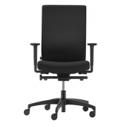 Dauphin Bürostuhl @Just evo operator, AJ 4876_SLP Stoff schwarz