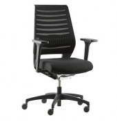 Dauphin Bürostuhl X-Code pure, XC 5380_SLP Stoff schwarz