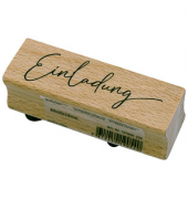 artoz Motivstempel Einladung 6,0 x 2,0 cm