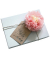artoz Geschenkanhänger weiß aus Kraftpapier mit Blumenstanzung