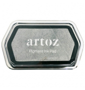 artoz Stempelkissen Brilliance silber 9,0 x 6,0 cm