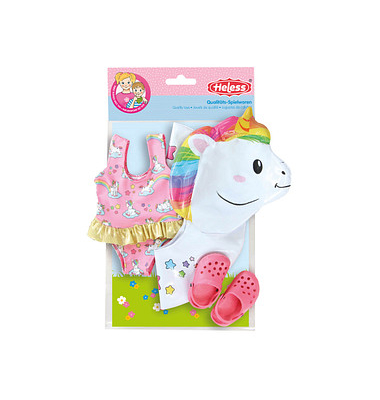 Heless Schwimmset Einhorn Henri Puppenzubehör