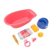 Badewannenset Puppenzubehör