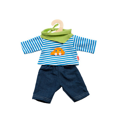 Heless Jeans mit Streifenshirt Puppenzubehör