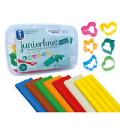 Knete JUNiORKNET midi farbsortiert, 280,0 g
