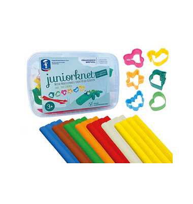 Feuchtmann Knete JUNiORKNET midi farbsortiert, 280,0 g