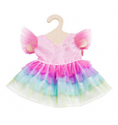 Heless Kleid Regenbogenfee Puppenzubehör