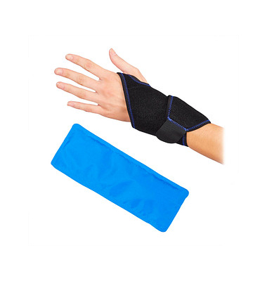 relaxdays Kühlpad Handgelenk 10027262_0 schwarz