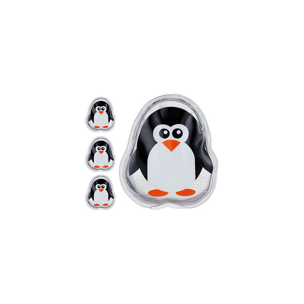 4052025973872 - Relaxdays - Kühlpads Kinder 4er Set Kalt Warm Kompresse Pinguin HxB 11 x 9 cm Kühlkissen Gel Kühlpack schwarz weiß 4052025973872 - Relaxdays - Kühlpads Kinder 4er Set Kalt Warm Kompresse Pinguin HxB 11 x 9 cm Kühlkissen Gel Kühlpack schwarz weiß