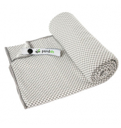 pandoo Badetuch S grau 40,0 x 80,0 cm
