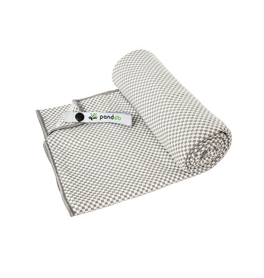 pandoo Badetuch S grau 40,0 x 80,0 cm