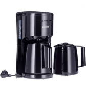 SEVERIN KA 9307 Kaffeemaschine schwarz, 8 Tassen