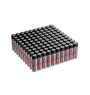 100 ANSMANN Batterien Mignon AA 1,5 V