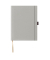 Notizbuch Q28 25-488, Tucson, grau, A4, kariert, 80g, 120 Blatt / 240 Seiten