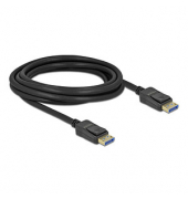 DeLOCK DisplayPort 2.0 Kabel 10K 60 Hz 3,0 m schwarz