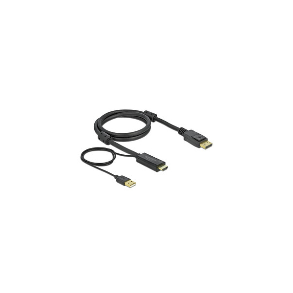 4043619859634 - HDMIDisplayPort HDMI-Kabel 4K 30 Hz 10 m schwarz 4043619859634 DeLOCK 4043619859634 - HDMIDisplayPort HDMI-Kabel 4K 30 Hz 10 m schwarz 4043619859634 DeLOCK