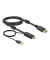 DeLOCK HDMIDisplayPort HDMI-Kabel 4K 30 Hz 2,0 m schwarz