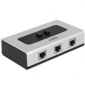 DeLOCK manuell bidirektional Switch 2-fach