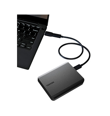 externe Festplatte Canvio Basics HDTB520EK3AA, schwarz, 2,5 Zoll (6,35cm), 2 TB, HDD