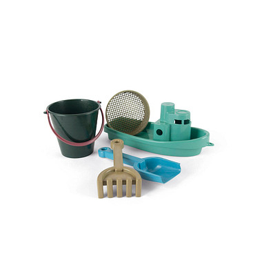 dantoy Sandspielzeug-Set Blue Marine mit Boot mehrfarbig dantoy Sandspielzeug-Set Blue Marine mit Boot mehrfarbig