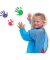 SES Creative Fingerfarben farbsortiert 6x 120,0 ml