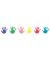 SES Creative Fingerfarben farbsortiert 6x 120,0 ml