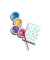 SES Creative Klebetattoo-Set Fashion Glitter verschiedene Motive