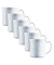 6 ARCOROC Kaffeebecher Trianon White weiß 290,0 ml