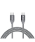 nevox USB C USB-Kabel mit Emarker Chip 1,0 m silber