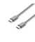 nevox USB C USB-Kabel mit Emarker Chip 1,0 m silber