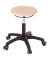 Hocker 09053 Assistant Basic, buche, mit Rollen, höhenverstellbar, bis 120kg