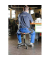 Hocker 09053 Assistant Basic, buche, mit Rollen, höhenverstellbar, bis 120kg