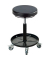 Hocker 09062 Assistant Pro, schwarz, mit Rollen, höhenverstellbar, bis 120kg