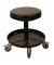 Hocker 09062 Assistant Pro, schwarz, mit Rollen, höhenverstellbar, bis 120kg