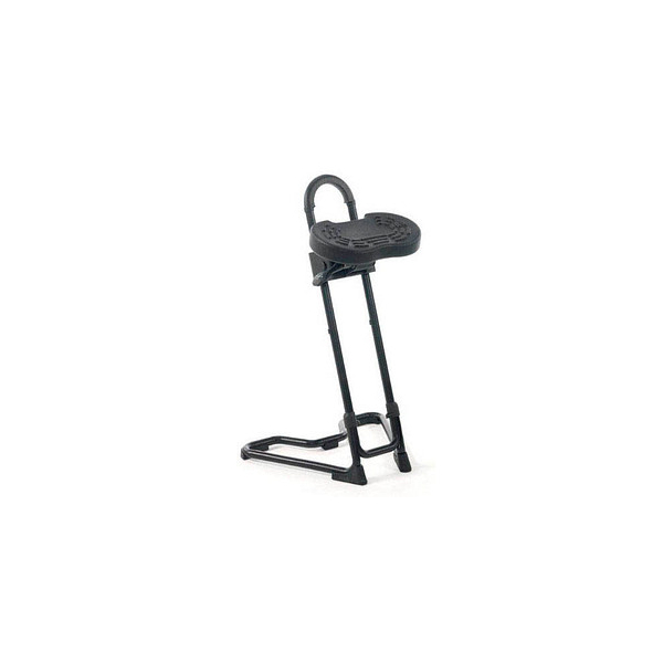 4260046928485 - meychair Universal-Stehhilfe Höhenverstellbereich 610 - 860 mm PU-Schaum schwarz