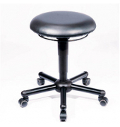 Hocker 10020 Assistant Pro A19 XXL, schwarz, mit Rollen, höhenverstellbar, bis 200kg