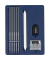 FABER-CASTELL Goldfaber Zeichenkohle blau 1 Set