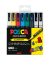 8 uni-ball POSCA PC-3M Acrylstift farbsortiert 0,9 - 1,3 mm
