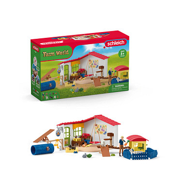 Schleich Farm World 42607 Tierhotel Spielset
