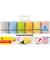 Textmarker pastell Mini, 551413, Etui, 6-farbig sortiert, 2-5mm Keilspitze