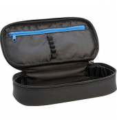 EBERHARD FABER Schlampermäppchen Jumbo schwarz  blau, 21,5 x 10,5 cm