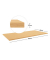 actiforce Tischplatte eiche rechteckig 140,0 x 80,0 x 2,5 cm