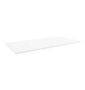 actiforce Tischplatte weiß rechteckig 160,0 x 80,0 x 2,5 cm