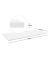 actiforce Tischplatte weiß rechteckig 160,0 x 80,0 x 2,5 cm