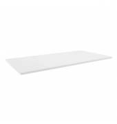 actiforce Tischplatte lichtgrau rechteckig 160,0 x 80,0 x 2,5 cm