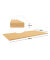 actiforce Tischplatte eiche rechteckig 160,0 x 80,0 x 2,5 cm