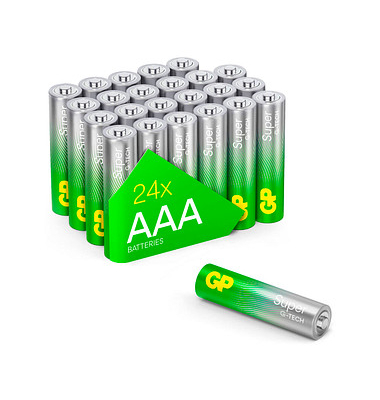 Batterien SUPER, AAA / Micro / LR03, 1,5 Volt